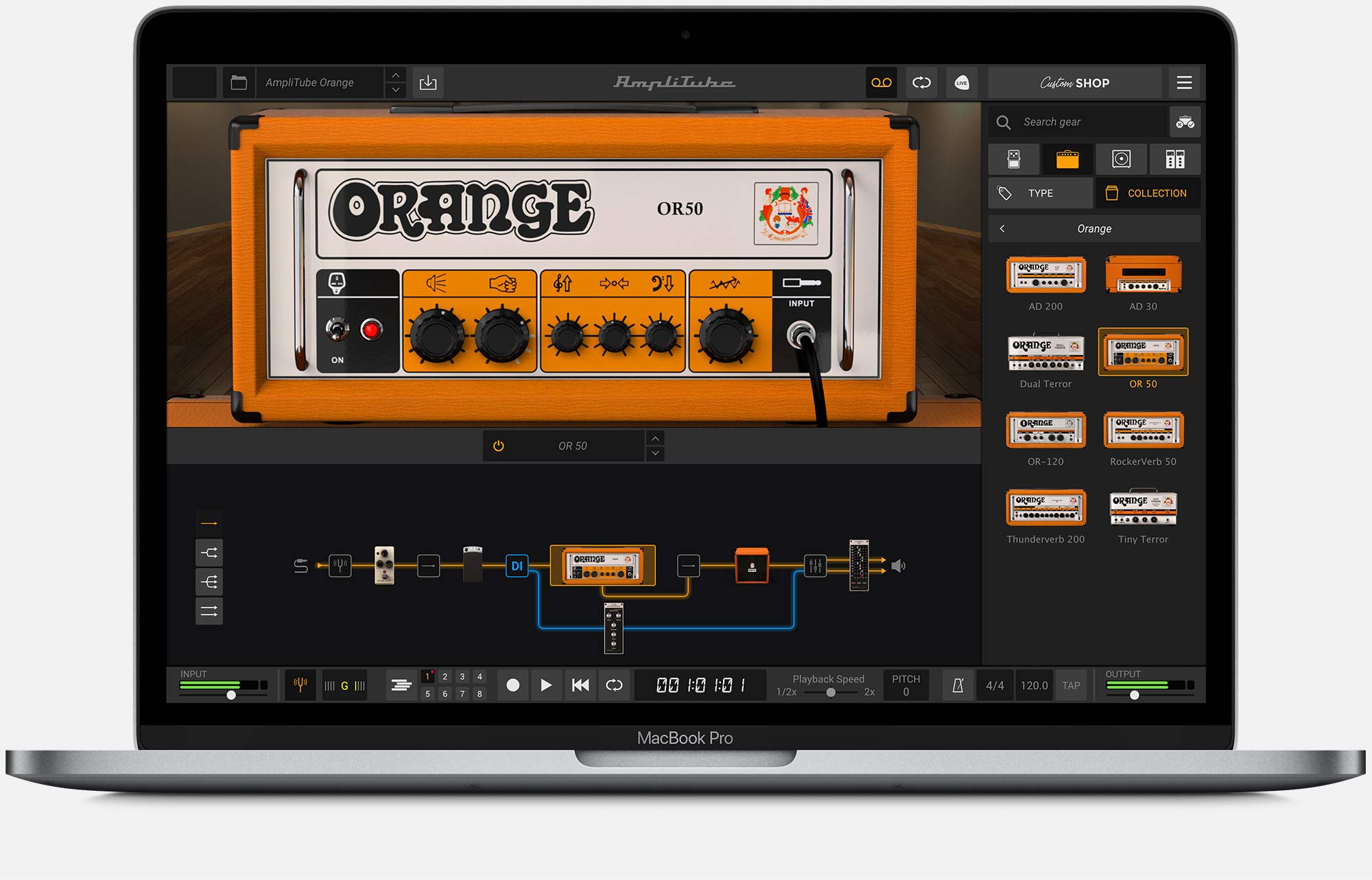 IK Multimedia Amplitube  |  Orange Collection